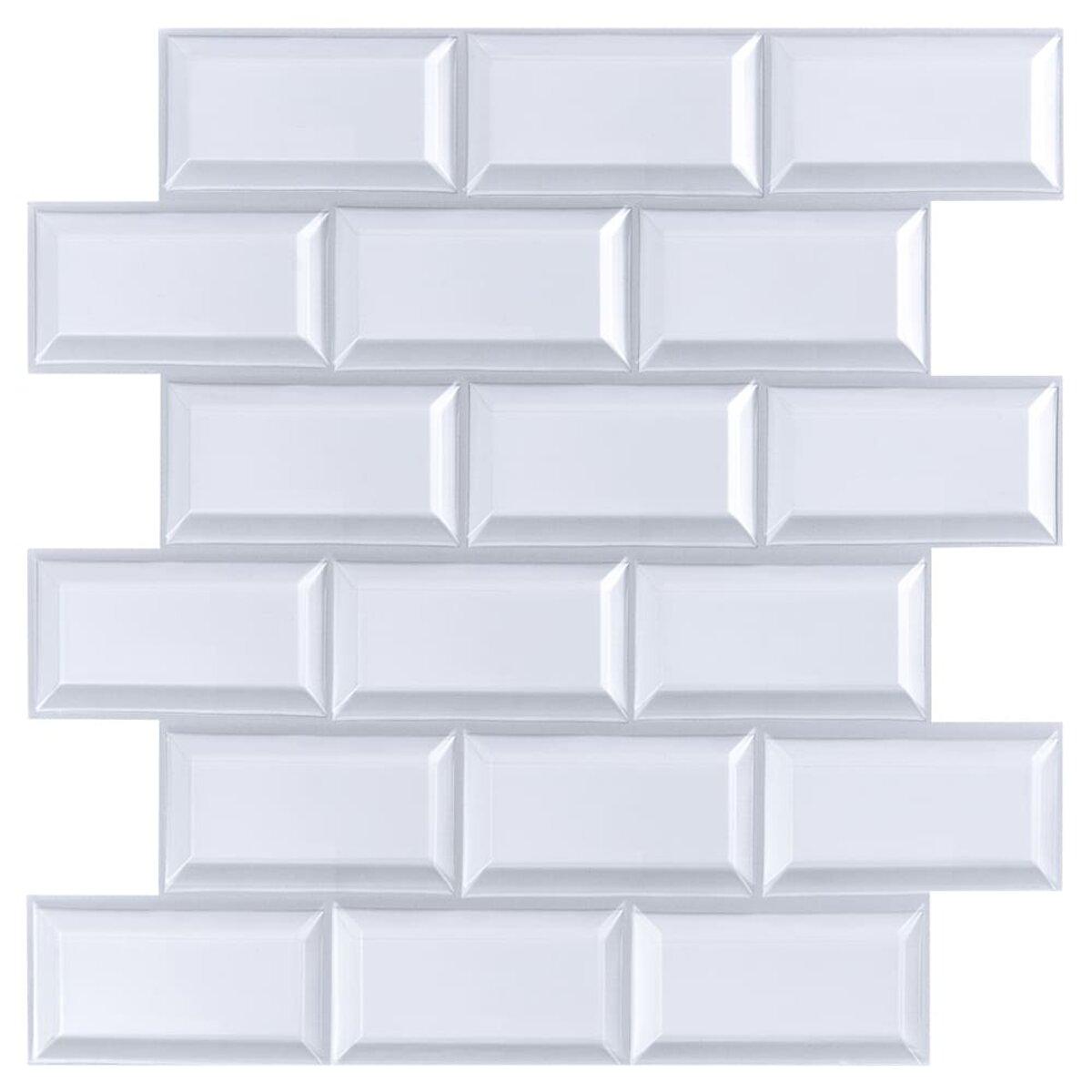 Декоративна ПВХ плитка на самоклейці 300х300х5мм Цегла, ціна за 1 шт. (СПП-501) SW-00000665