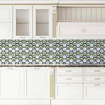 Декоративна ПВХ плитка на самоклейці 280х300х5мм Соти, ціна за 1 шт. (СПП-502) SW-00000666, фото 5