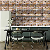 Декоративна ПВХ плитка на самоклейці 300х300х4мм Карамельна, ціна за 1 шт. (СПП-606) SW-00001133, фото 5