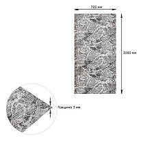 Самоклеюча 3D панель під чорний мармур в рулоні 3080x700x3мм (R061-3) SW-00001395, фото 5