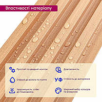 Декоративна стінова рейка вільха 3000*160*23мм (D) SW-00001539, фото 5