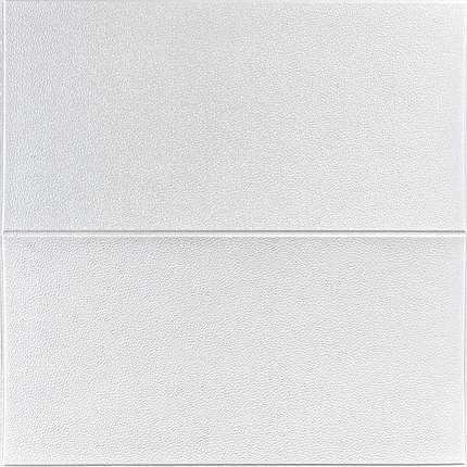 Панель стінова 3D 700х700х5мм Lichi square white (D) SW-00001802, фото 1