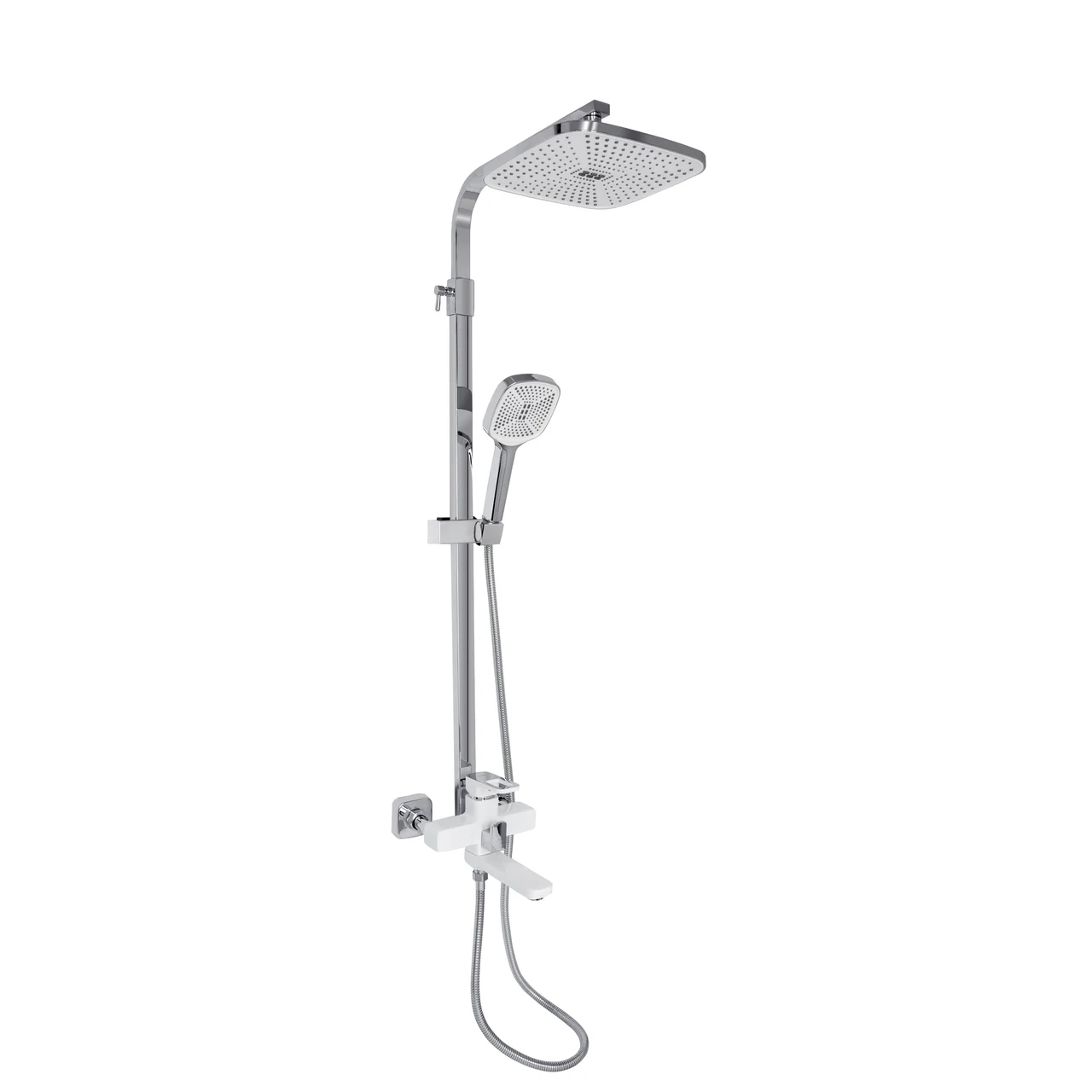 Душова система з виливом Lidz Wawel 1030 LDWAW1030WHI45401 White