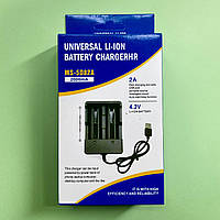 Зарядний  USB пристрій 4.2V 2А для 2 акумуляторів Li-ion 18650, 14500, 16340