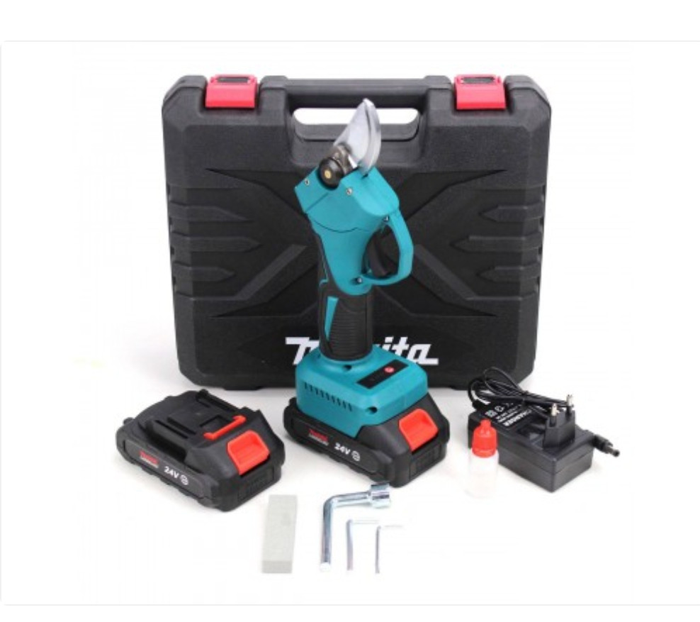 Аккумуляторный секатор Makita DUP 270 (24V, 5AH). АКБ секатор Макита ...