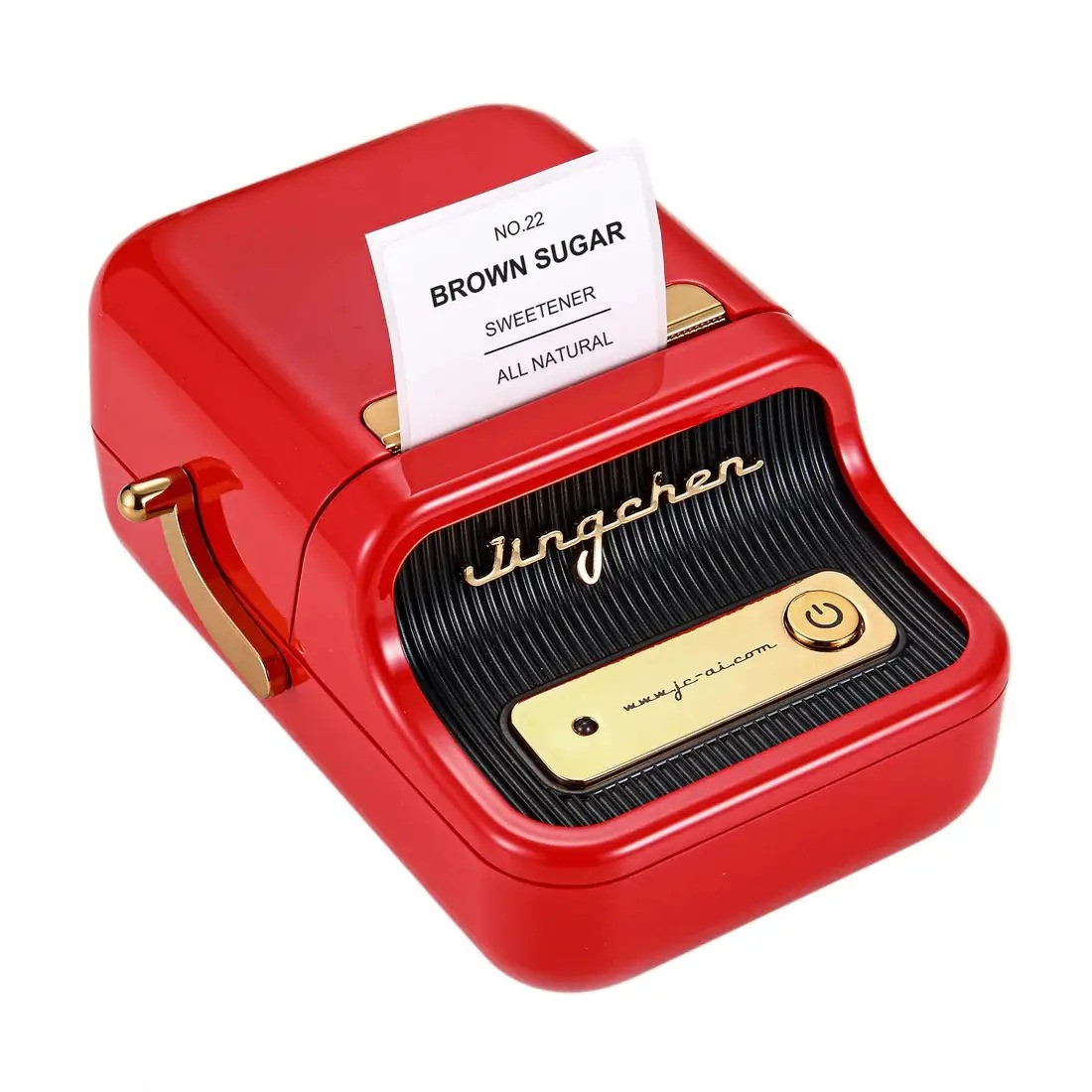 Портативний термопринтер для етикеток Niimbot B21 Red (червоний)