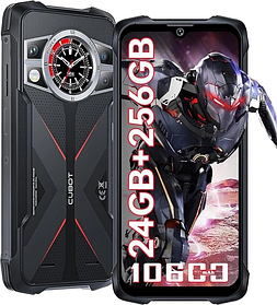 Смартфон Cubot KingKong 9 12/256 GB Helio G99 NFC 10600mAh 33W Fast Charge 6.58" FHD+ 120Hz + скло