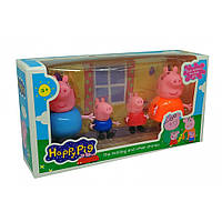 Набір фігурок мультгероїв Свинка Пеппа "Peppa Pig" 6350W, 4 герої
