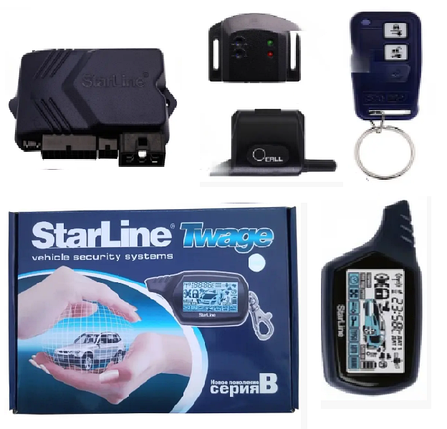 Автосигналізація 2-стороння автосигналізація з автозапуском Starline Twage B9, фото 1