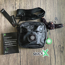 Чоловіча сумка Stone Island барсетка через плече (сумка месенджер). Чоловічі спортивні сумки стон ісланд