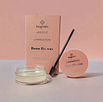 Віск для укладання брів Bogenia Angelic Brow Fix Wax з ефектом ламінування