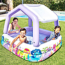 Дитячий ігровий басейн із зємним дахом Intex 57470 NP на 282 літра, фото 2