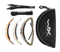 Тактичні окуляри Wiley X Saber Advanced Set- Matte Tan, фото 5