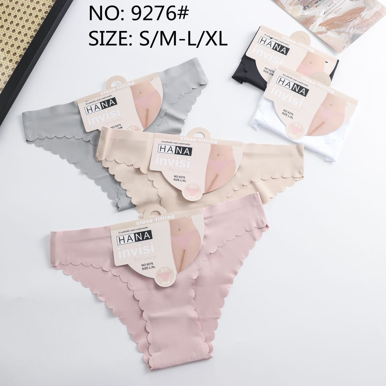 Жіночі трусики безшовні HANA сліпи однотонні 9276, фото 1