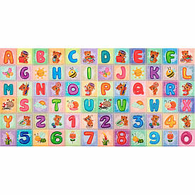 Набір панелей стінових 3D Алфавіт (2шт) 700*1400*4mm (D) SW-00002352