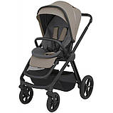 Коляска 2в1 ESPIRO MILOO 117 CASHMERE GRAY бежева, фото 4