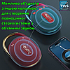 Колонка портативна маленька маленька блютуз з підтримкою USB і sd карт Bluetooth колонка з підсвічуванням RGB радіо Hoco, фото 5