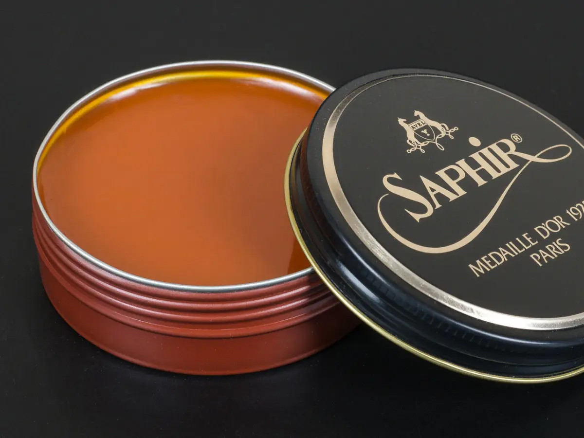 Saphir Medaille D'Or Pate de Luxe Shoe Polish кол. коньяк №10