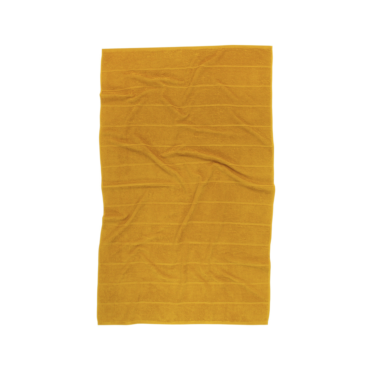 Рушник Lotus Home - Sophia mustard гірчичний 90*150