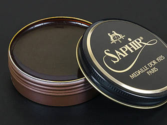 Saphir Medaille D'Or Pate de Luxe Shoe Polish кол. тютюн №34