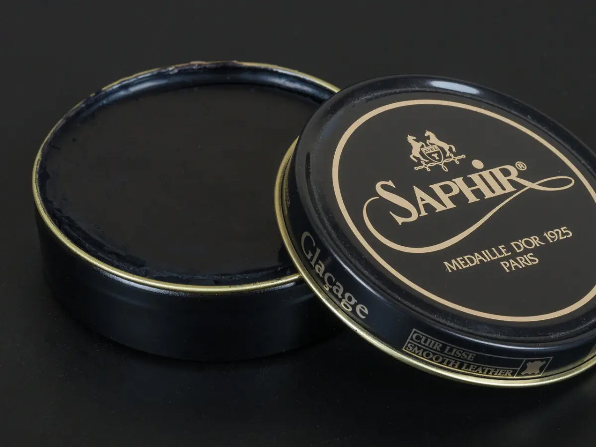 Saphir Medaille D'Or Pate de Luxe Shoe Polish кол. чорний №01, фото 1