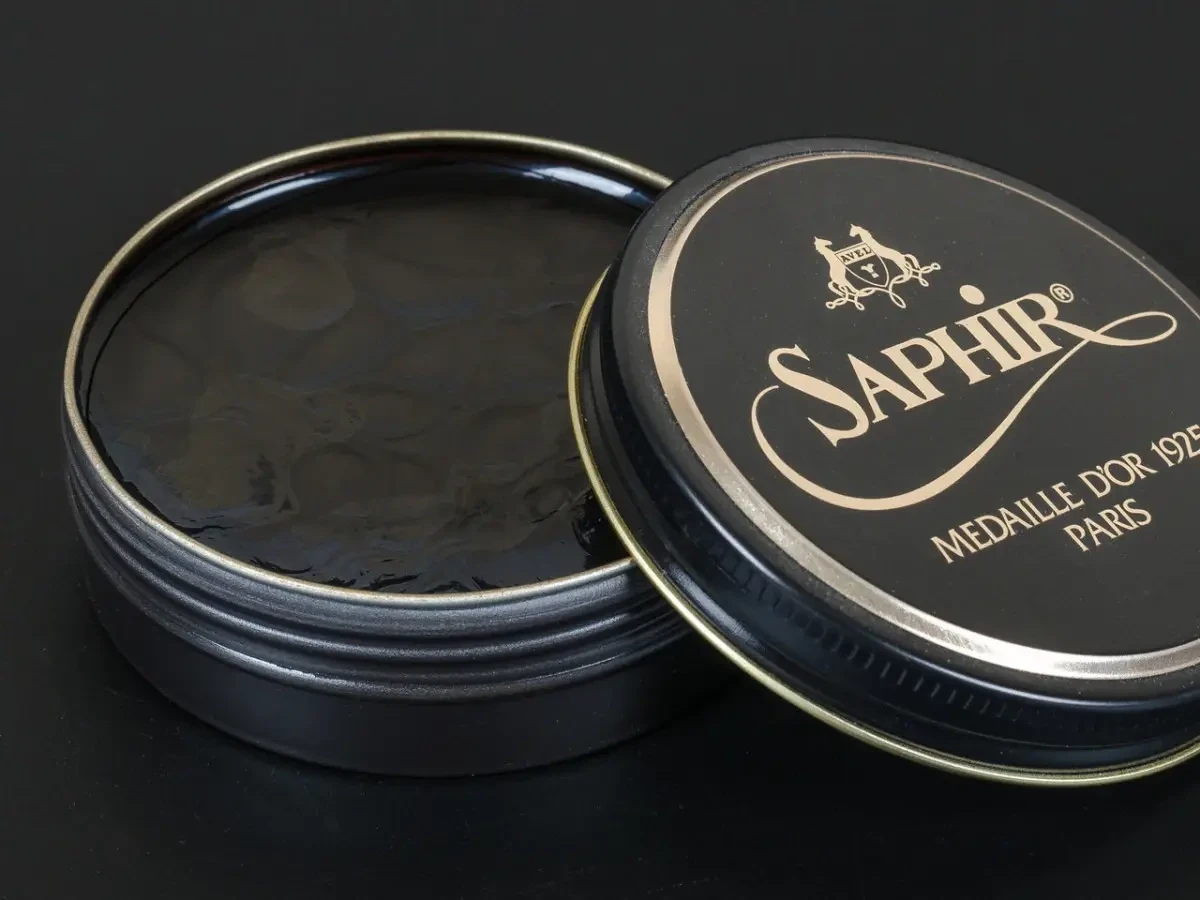 Saphir Medaille D'Or Pate de Luxe Shoe Polish кол. темно коричневий №03, фото 1