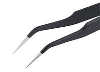 Пінцет для паяння вигнутий ESD-15