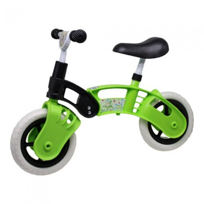 Велобег чорно-зелений, STAR BIKE, колеса 10", EVA, ТМ KINDER WAY, Україна