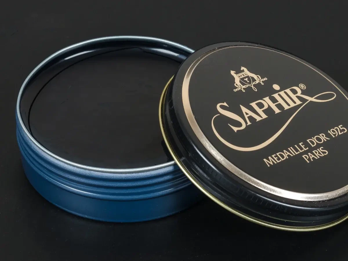 Saphir Medaille D'Or Pate de Luxe Shoe Polish кол. темно синій №06
