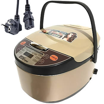 Мультиварка з фритюрницею 1500Вт, 12 програм, Opera OD-366 Бежева / Мультиварка з антипригарним покриттям