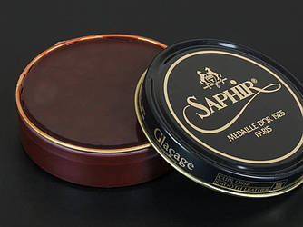 Saphir Medaille D'Or Pate de Luxe Shoe Polish кол. махагон №09