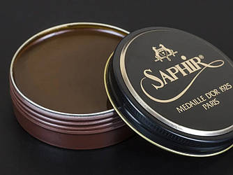 Saphir Medaille D'Or Pate de Luxe Shoe Polish кол. середній коричневий №37