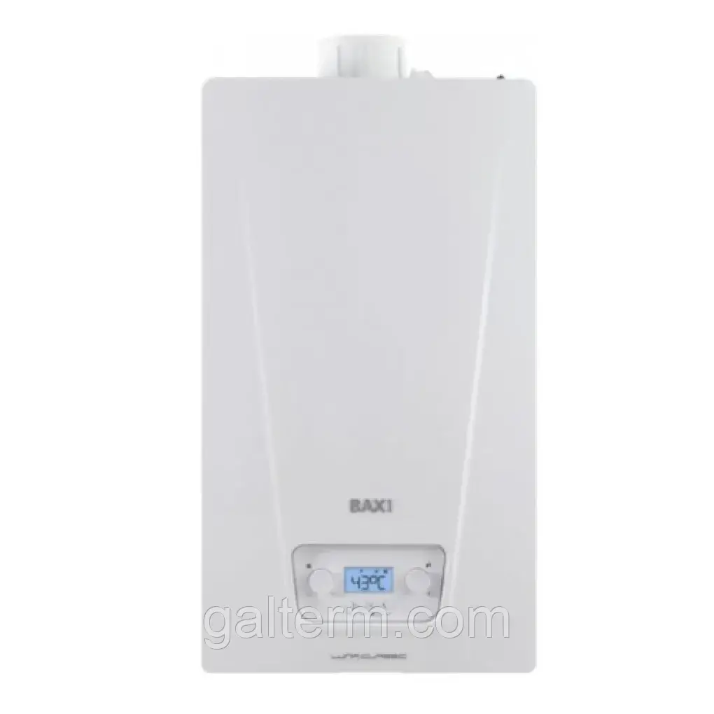 Котел газовий конденсаційний Baxi Luna Classic 24 INT-A (двоконтурний, з трубою)