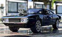 Dodge Charger 1970 . 21 см. Масштаб 1:24. Авто із фільму "Форсаж"