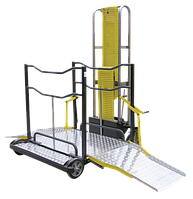 Платформа підйомна з вертикальним переміщенням для людей з інвалідністю - пасажирів залізничних вагонів