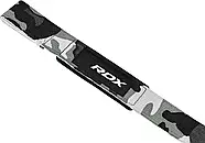 Лямки для тяги RDX W1 Gym Single Strap Camo Gray Plus, фото 2