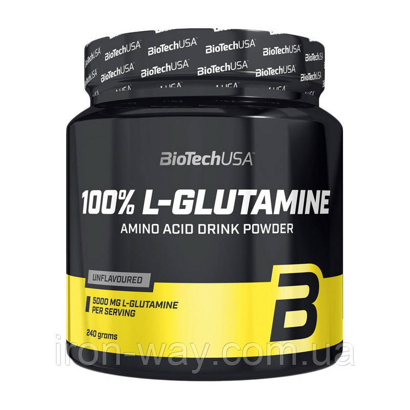 Biotec USA 100% L-Glutamine (240 g, unflavored)