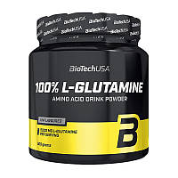 BioTech USA 100% L-Glutamine (500 g, unflavored)