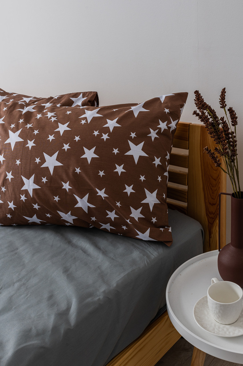 Комплект наволочок ТЕП 315 STAR BROWN 50х70 см, фото 1