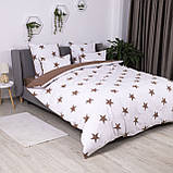 Комплект постільної білизни ТЕП Soft dreams Morning Star Cappuccino 70x70 євро, фото 3