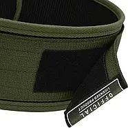 Пояс для важкої атлетики RDX RX1 Weight Lifting Belt Army Green XL, фото 4