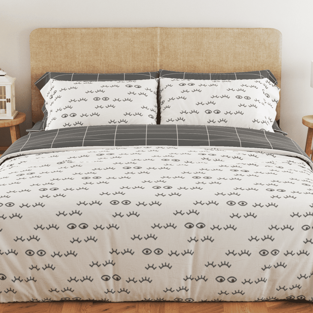 Комплект постільної білизни ТЕП Soft dreams White Look 70x70 полуторний