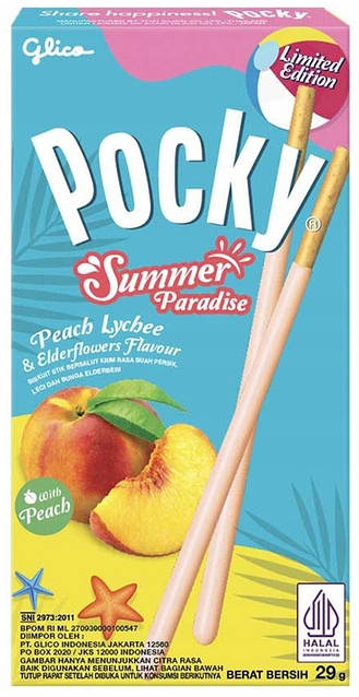 Купить Японские палочки Pocky Summer Paradise со вкусом персика