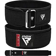 Пояс для важкої атлетики RDX RX1 Weight Lifting Belt Black XL, фото 3
