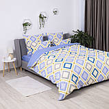 Комплект постільної білизни ТЕП Блакитна дюна 70x70 двоспальний, фото 3