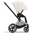 Cybex Priam 4.0 коляска 2 в 1 Off White шасі Rosegold, фото 7