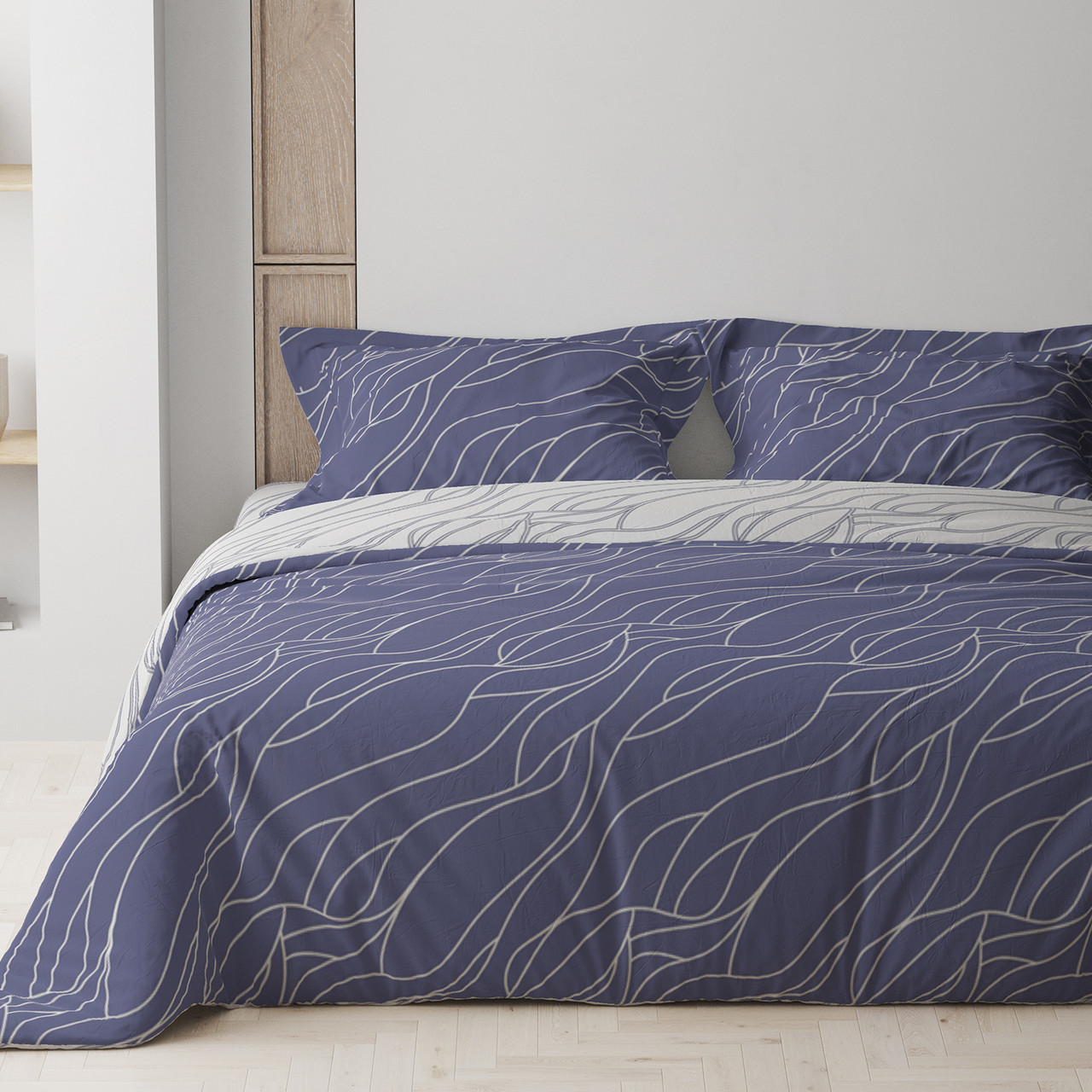 Комплект постільної білизни ТЕП Happy Sleep Шторм 50x70 полуторний