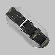 Пояс для важкої атлетики RDX 6 шкіряний Black Gold L, фото 4