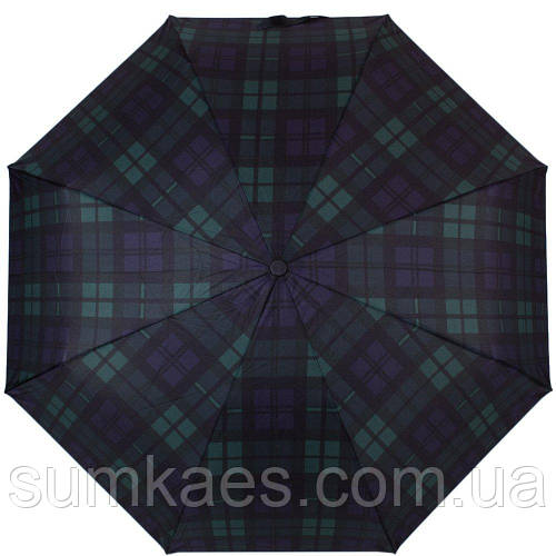 Женский складной зонт механический (U42659-6) Happy Rain 100 см Зеленый ...