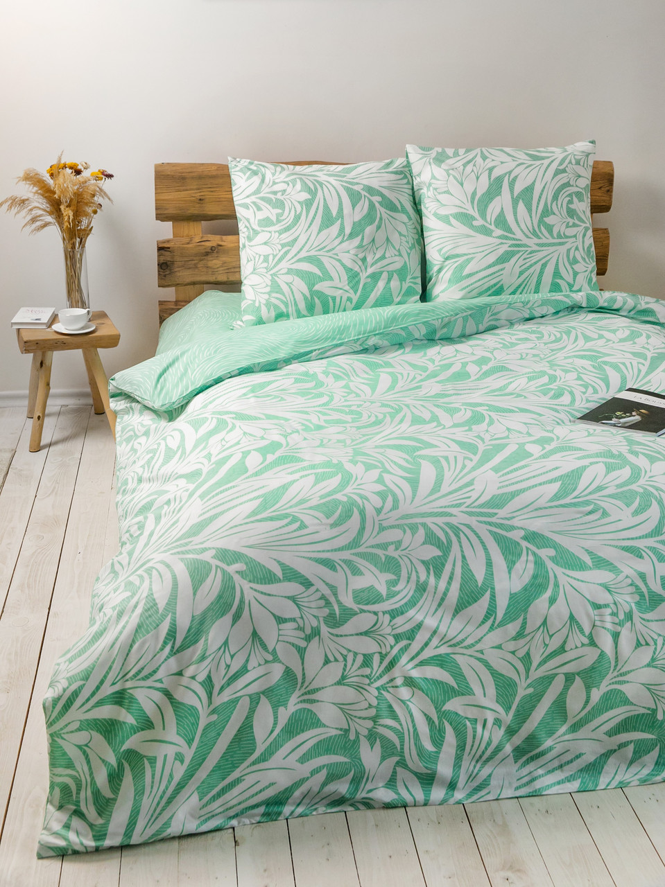 Комплект постільної білизни Everyday collection двоспальний Mint fantasy